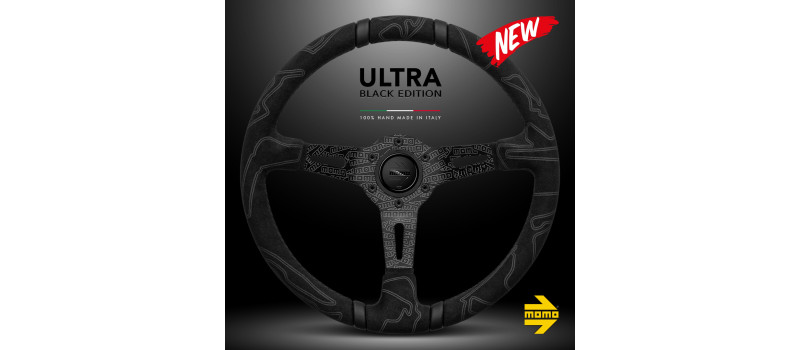 MOMO Ultra Black Edition Steering Wheel