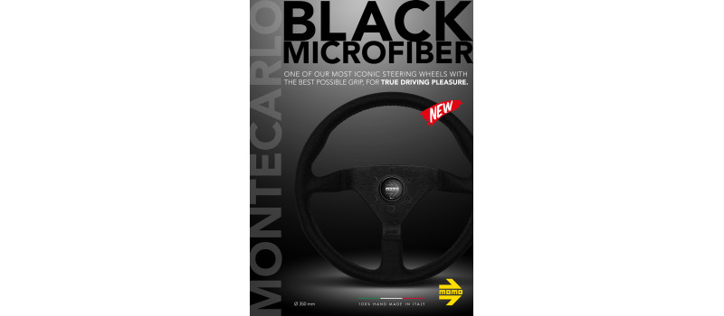 MOMO Montecarlo Microfibre Steering Wheel