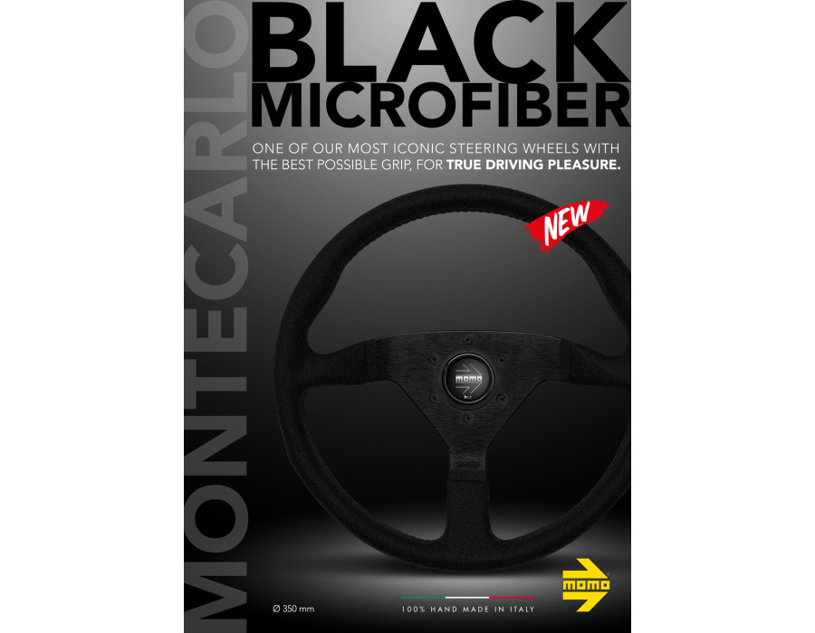 MOMO Montecarlo Microfibre Steering Wheel