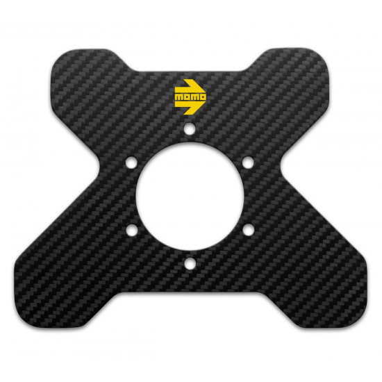 MOMO Carbon Fibre Plate - 4 Button