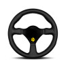 MOMO MOD.26 Steering Wheel - Black Leather