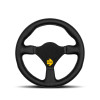 MOMO MOD.26 Steering Wheel - Black Leather