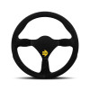 MOMO MOD.26 Steering Wheel - Black Suede