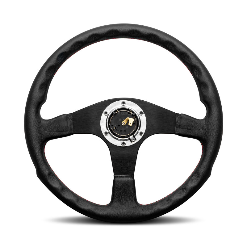 momo Momo Mod. 12/C Steering Wheel - Black Suede 250mm Diameter