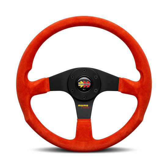 MOMO Corse 2.0 Steering Wheel - Red Suede