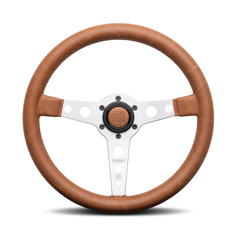 MOMO Prototipo Heritage Tobacco steering wheel - Brown - 350mm