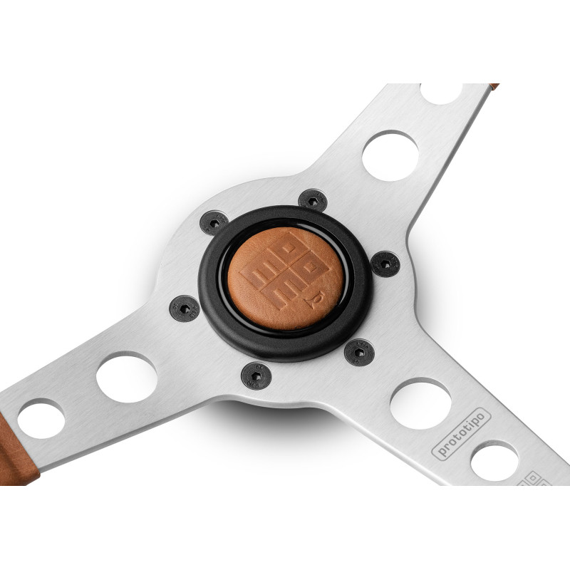MOMO Prototipo Heritage Tobacco steering wheel - Brown - 350mm