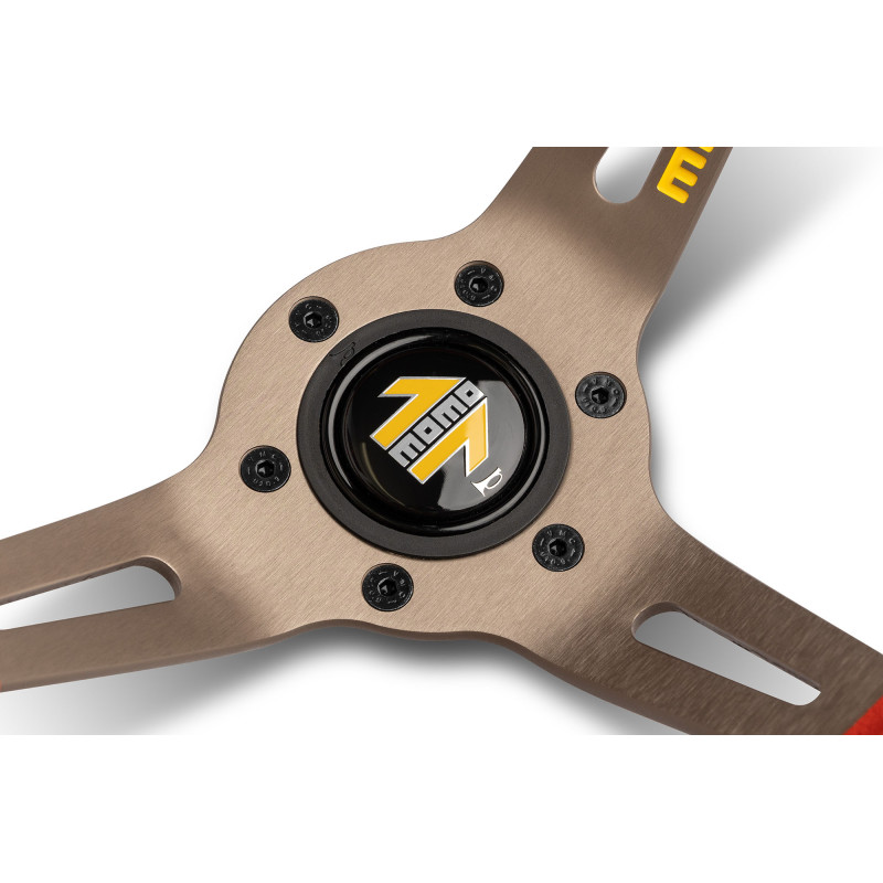 MOMO Drifting Steering wheel - Red Microfibre